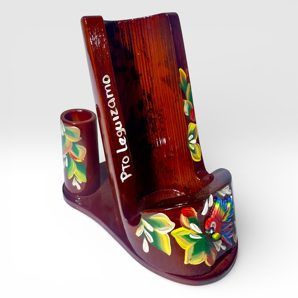 Porta celular y lapicero