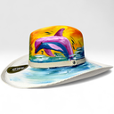 Sombrero tigre y delfin