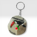 Llavero escama pirarucu sencillo