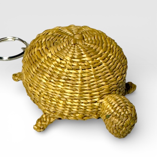 Llavero fibra natural tortuga